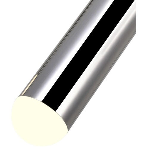 Chime LED 16 inch Polished Nickel Multi Point Pendant Ceiling Light