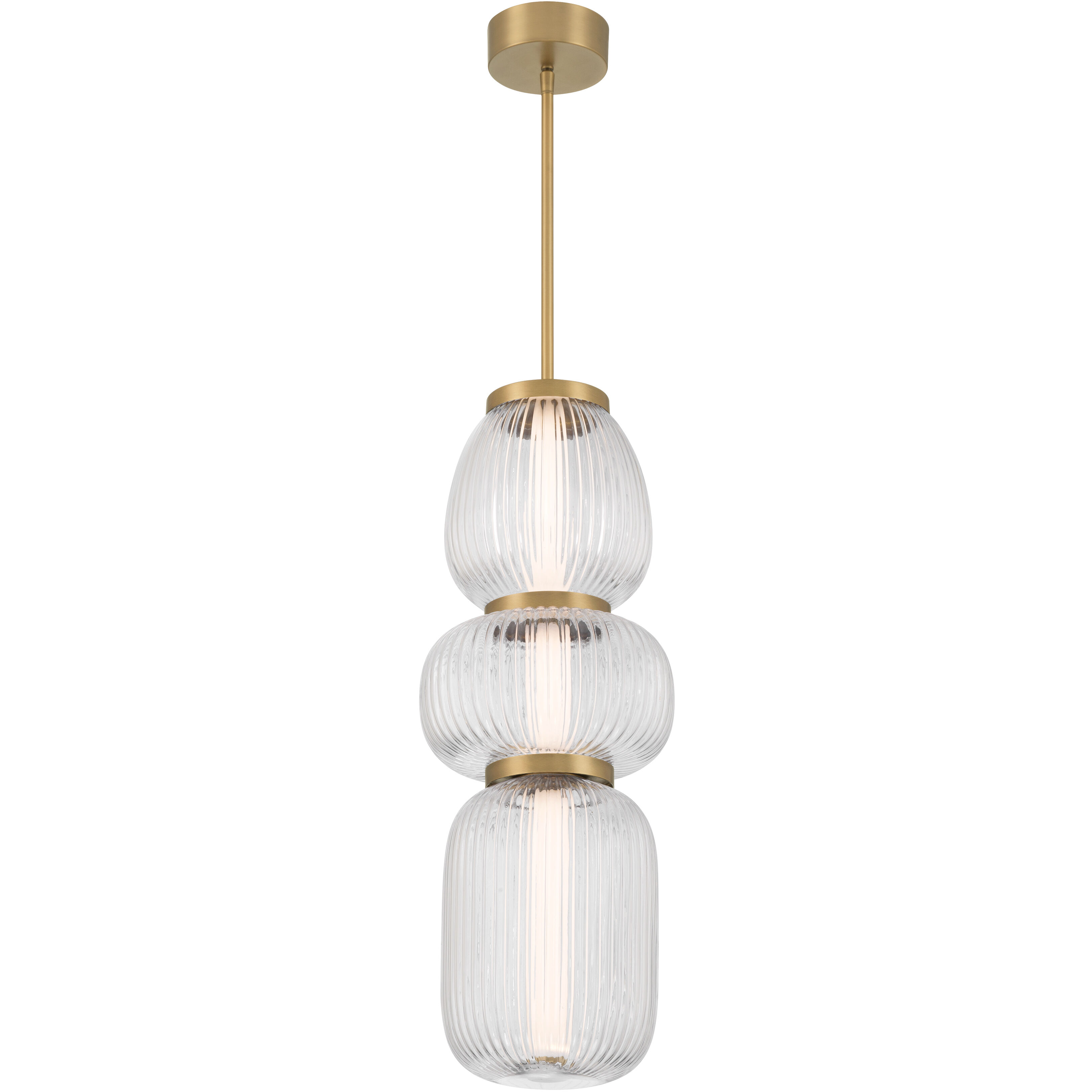 Cordel LED 9.5 inch Legacy Brass Mini Pendant Ceiling Light
