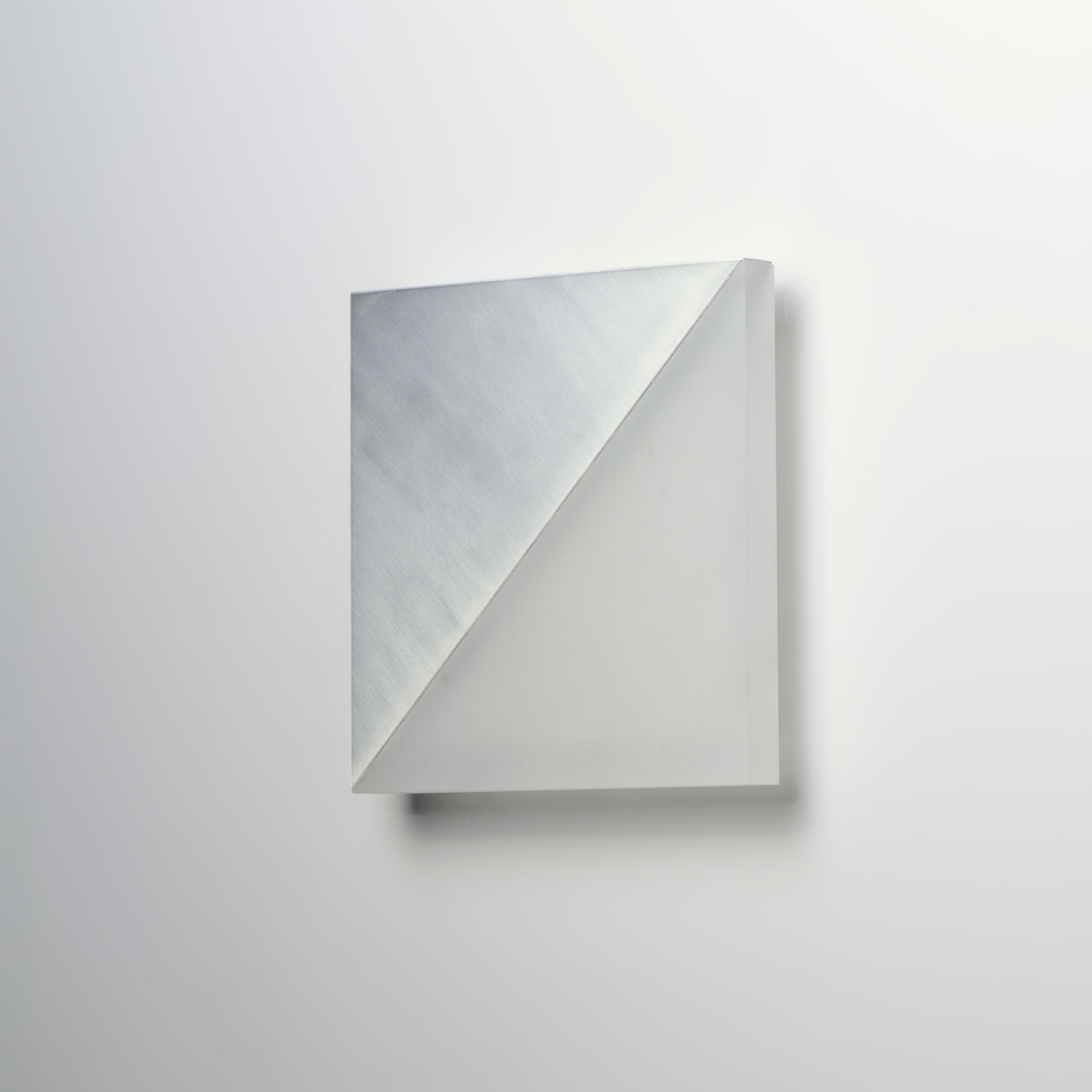 Alumilux Glow LED 8 inch Satin Aluminum ADA Wall Sconce Wall Light