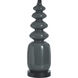 Fossil 32 inch 150 watt Dark Gray Table Lamp Portable Light