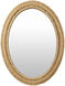 Magdalen 40 X 30 inch Brown Mirror, Oval