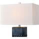 Easdale 30 inch 150 watt Navy Table Lamp Portable Light