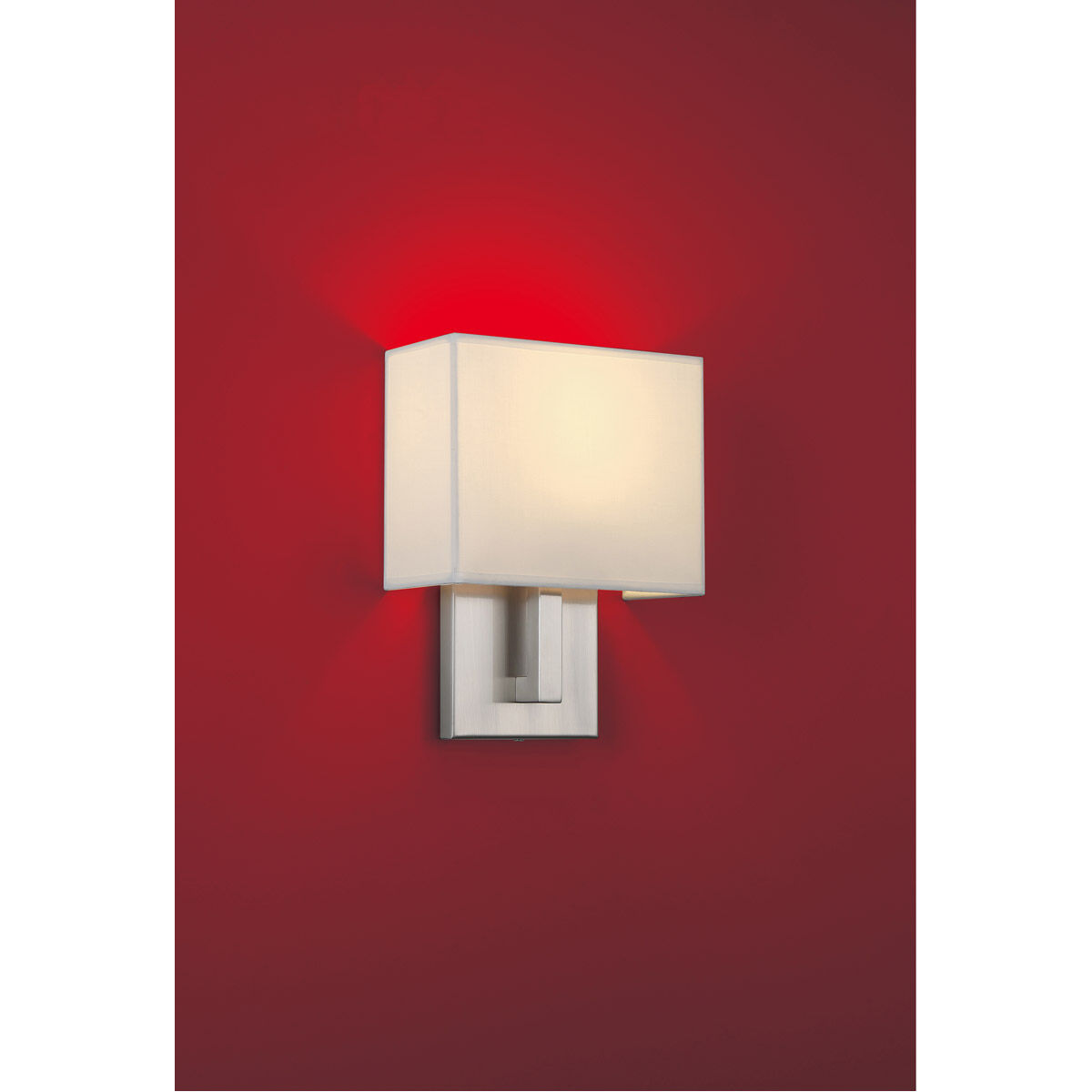 Mid Town Wall Sconce Wall Light in Brushed Steel