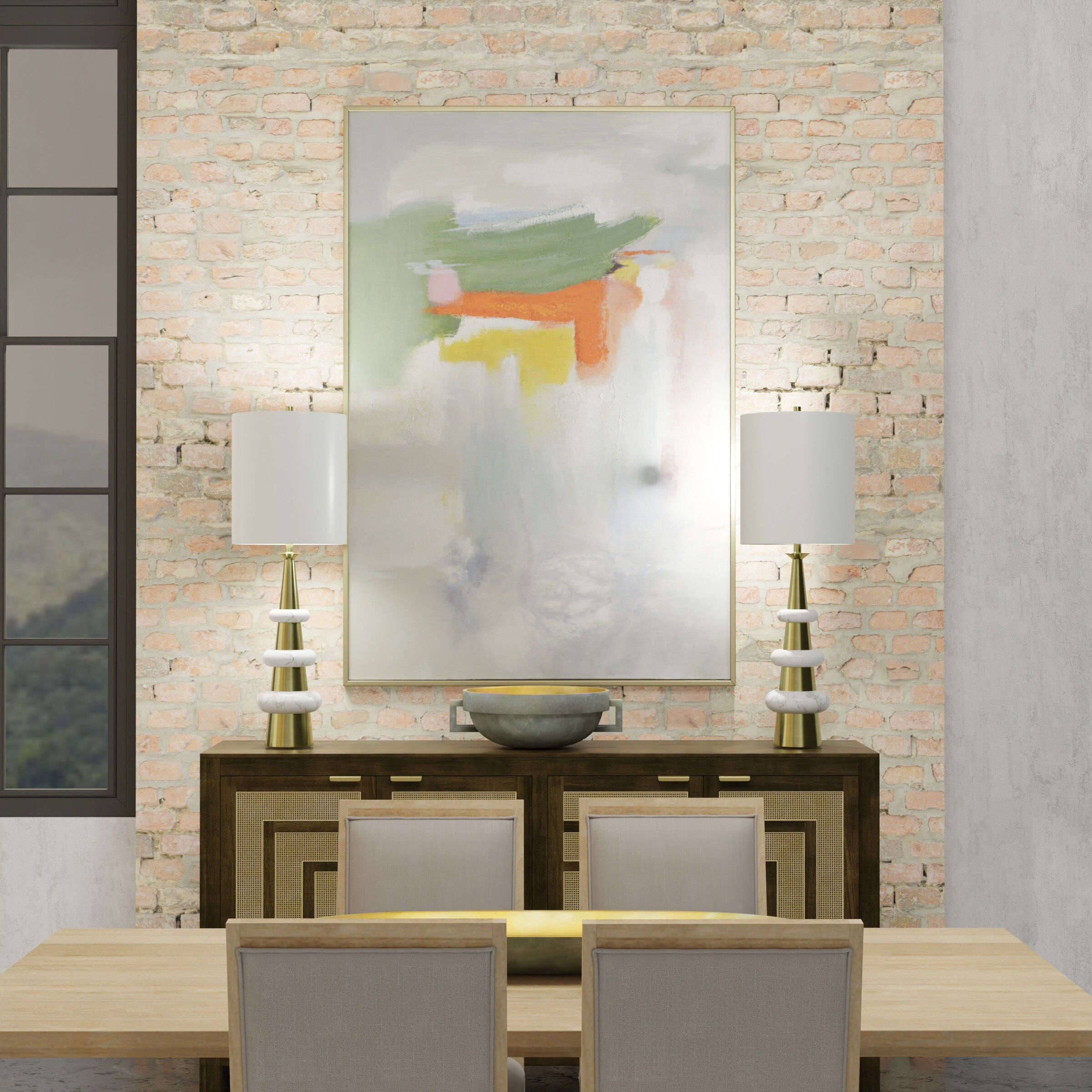 Bacca Multicolor Wall Art