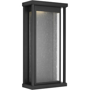 Faywood LED 20 inch Textured Black Outdoor Wall Lantern, Large
