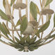 Broche 4 Light 16 inch Champagne Green Tea Mini Chandelier Ceiling Light