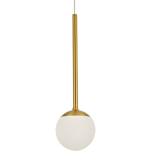 Capri 5 inch Antique Brass Pendant Ceiling Light