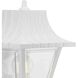 Mansard 1 Light 17 inch White Outdoor Wall Lantern