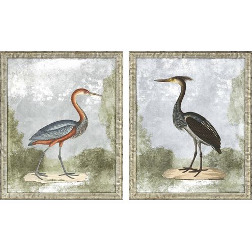 Animals Collection Blue Framed Art