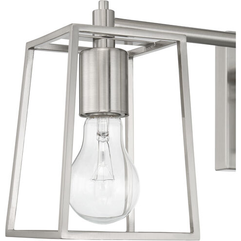 Dunn 3 Light 23 inch Brushed Polished Nickel Vanity Light Wall Light
