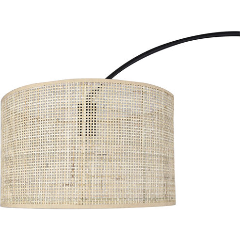 Merritt 81.75 inch 150.00 watt Matte Black Floor Lamp Portable Light