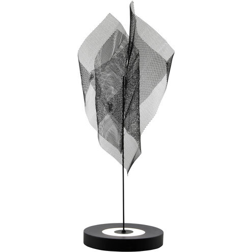 Alambre 24 inch 18.00 watt Coal Table Lamp Portable Light