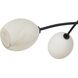 Artemis 6 Light 58.5 inch Oil Rubbed Bronze Chandelier Ceiling Light in Alabaster Glass