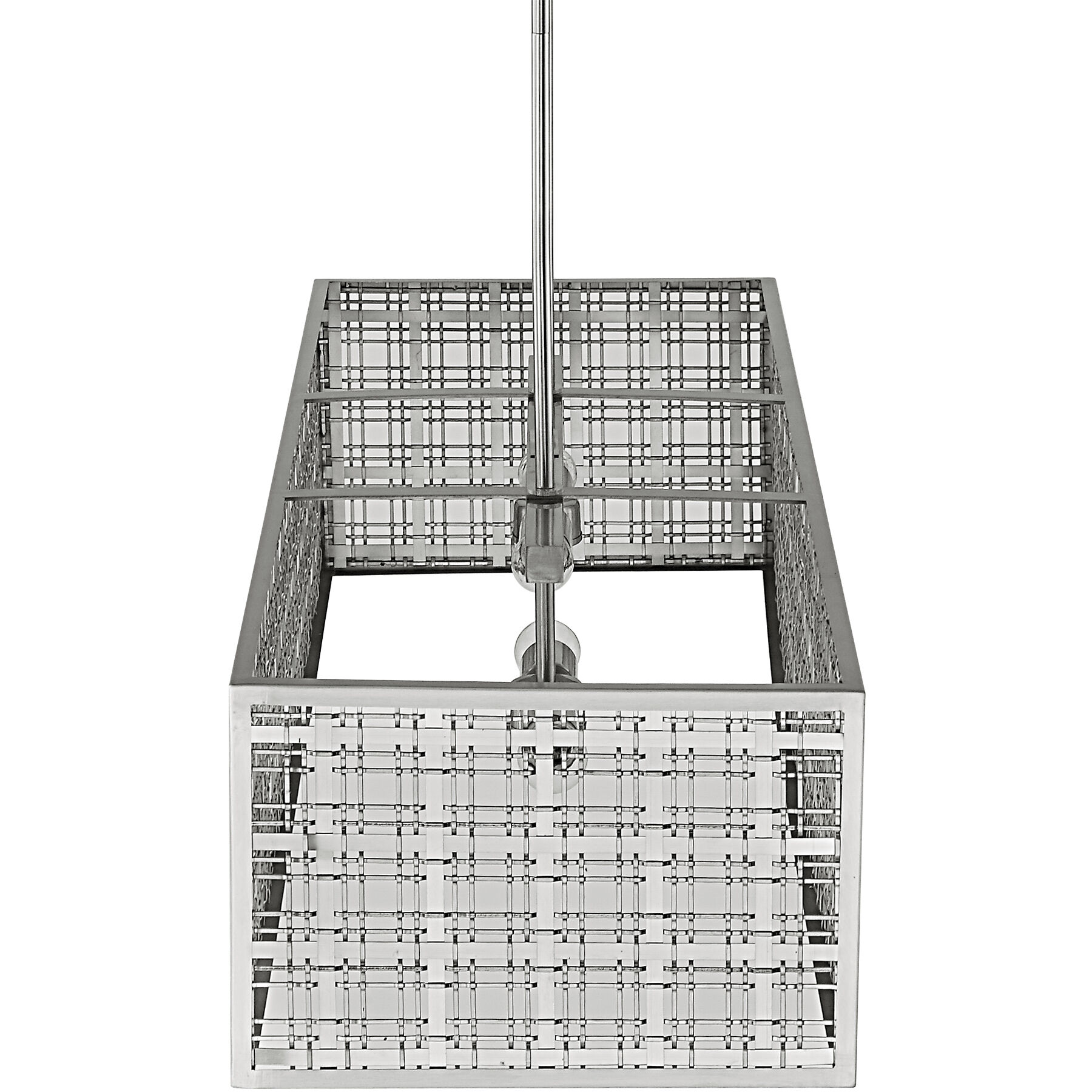 Pendleton 4 Light 42 inch Satin Nickel Island Pendant Ceiling Light