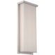 Ledge LED 20 inch Brushed Aluminum Outdoor Wall Light in 3000K, 20in.