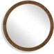 Cleveland 52.13 X 52.13 inch Natural and Antique Gold Mirror