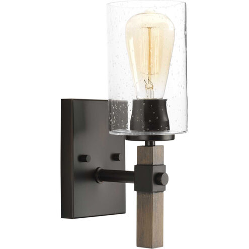 Barnes Mill 1 Light 5 inch Antique Bronze Bath Vanity Wall Light