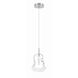 Norah 1 Light 5.5 inch Polished Nickel Standard Pendant Ceiling Light in Clear