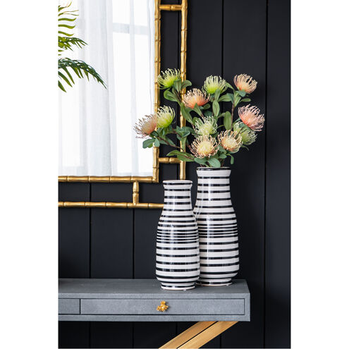 Striped 16 inch Vase