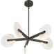 Ainslie LED 30 inch Mediterranean Bronze Chandelier Ceiling Light