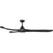 Swell Illuminated 72 inch Matte Black Fan