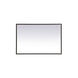Pier 40 X 20 inch Black LED Mirror