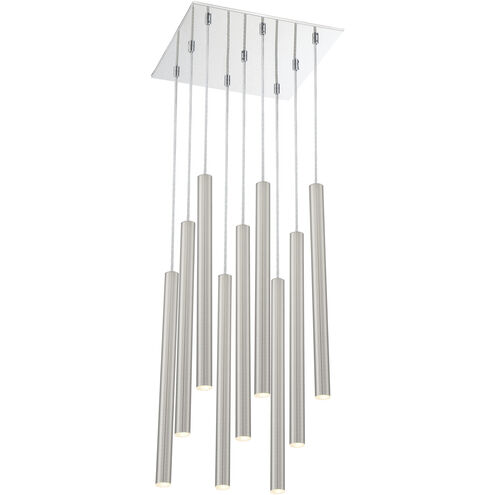 Forest LED 14 inch Chrome Chandelier Ceiling Light