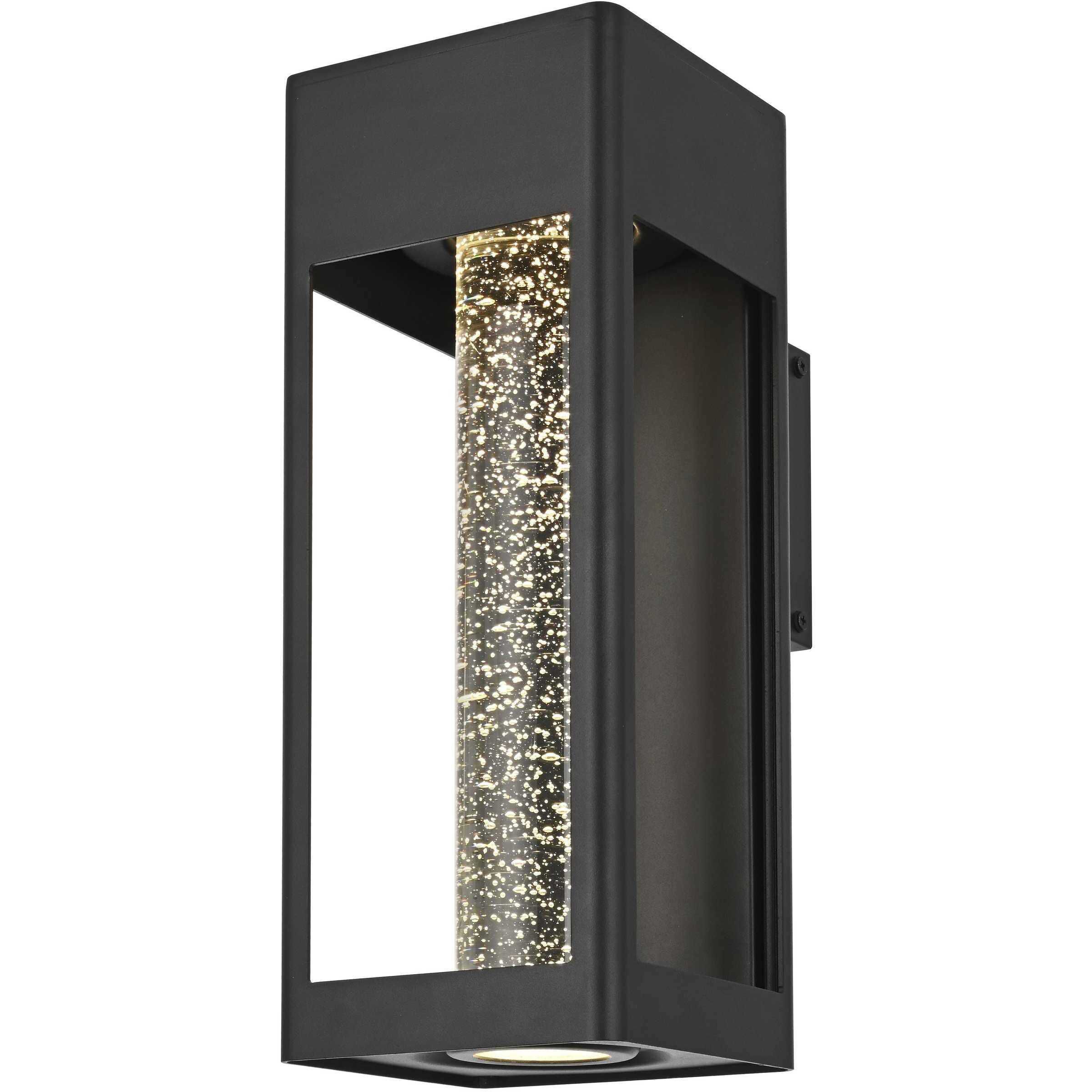 Amaris 1 Light 15 inch Black Outdoor Wall Sconce