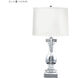 Crystal 28 inch 150 watt Clear Table Lamp Portable Light in Incandescent, Balustrade