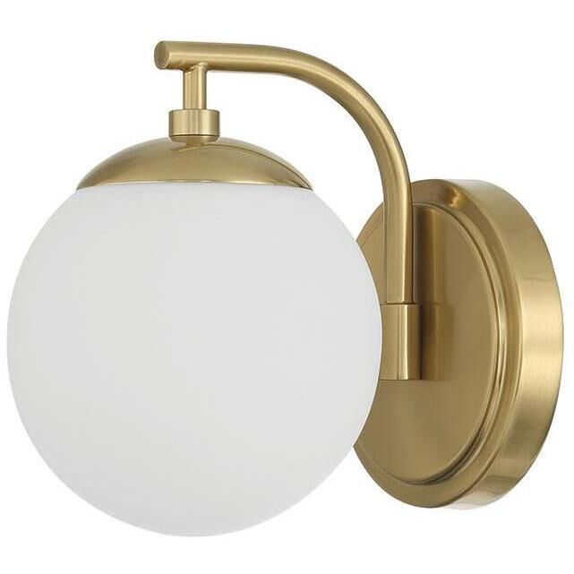 Maverick Bath Vanity Light Wall Light in Vibrant Gold