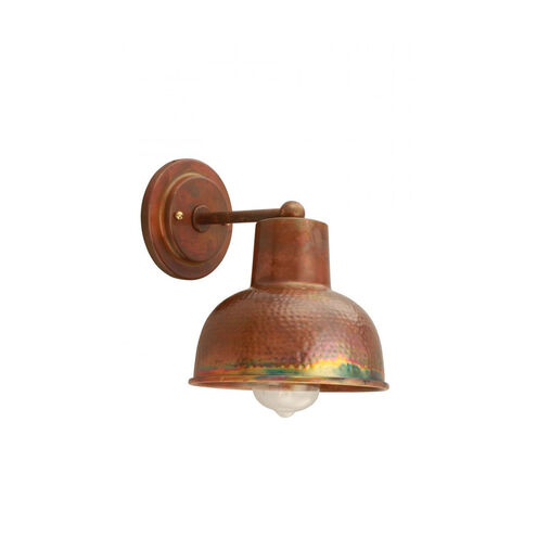 Charita 1 Light 7 inch Burnt Copper Sconce Wall Light