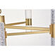 Vega LED 32 inch Gold Pendant Ceiling Light