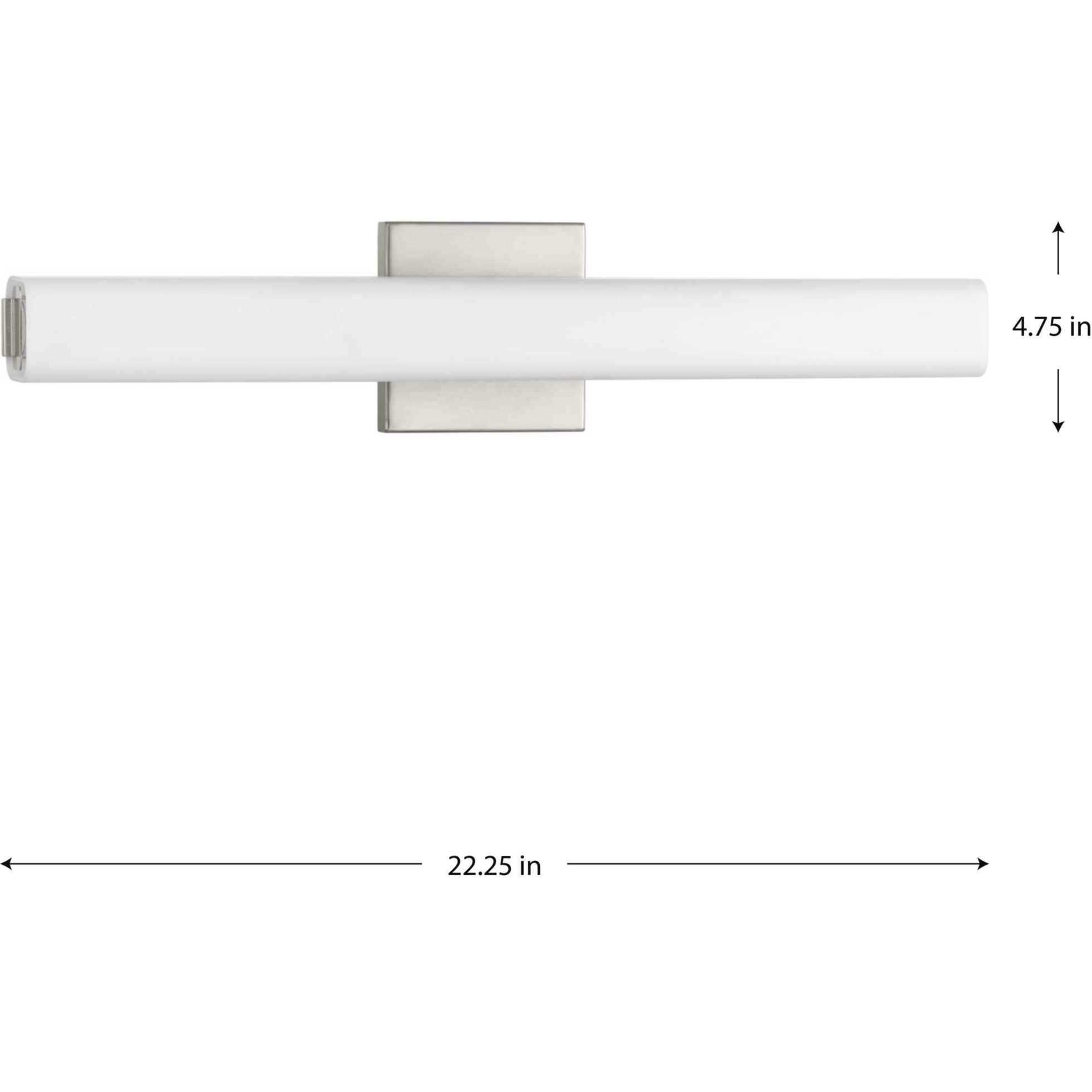 Beam LED LED 22.25 inch Brushed Nickel Bath Vanity Wall Light