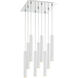 Forest LED 14 inch Chrome Chandelier Ceiling Light