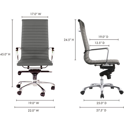 Studio Grey Swivel Office Chair