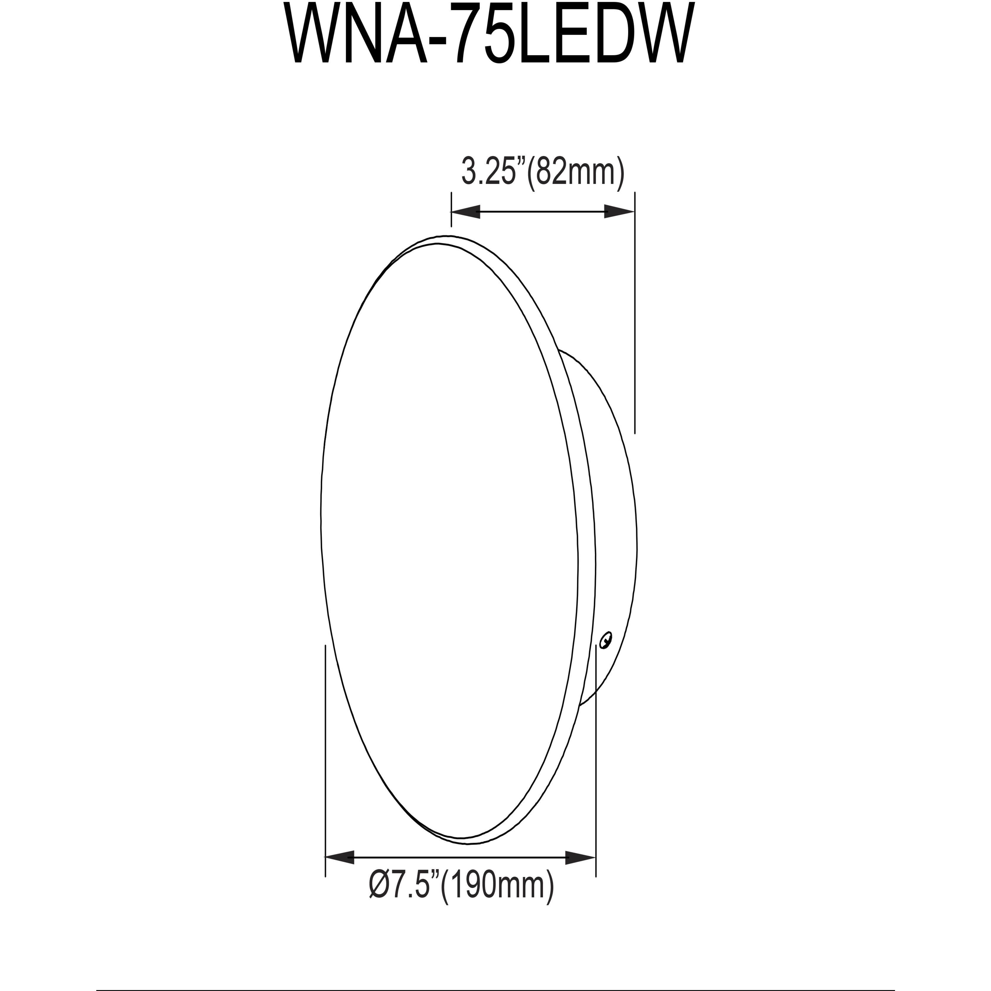 Wenona Wall Sconce Wall Light in Polished Chrome