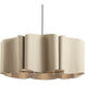 Paulina 1 Light 31.5 inch Black Pendant Ceiling Light in 32 in, Terracotta, Acoustic WEP Collection