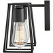 Filmore 16 inch Black Vanity Light Wall Light