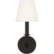 Alexa Hampton Chatsworth 1 Light 5.5 inch Aged Iron Sconce Wall Light