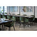 Thatcher Black / Deep Green Sky Dining Armchair