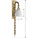 Cordon 1 Light 7.5 inch Legacy Brass Wall Sconce Wall Light