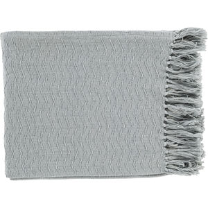 Thelma 60 X 50 inch Pale Blue Throw, Rectangle