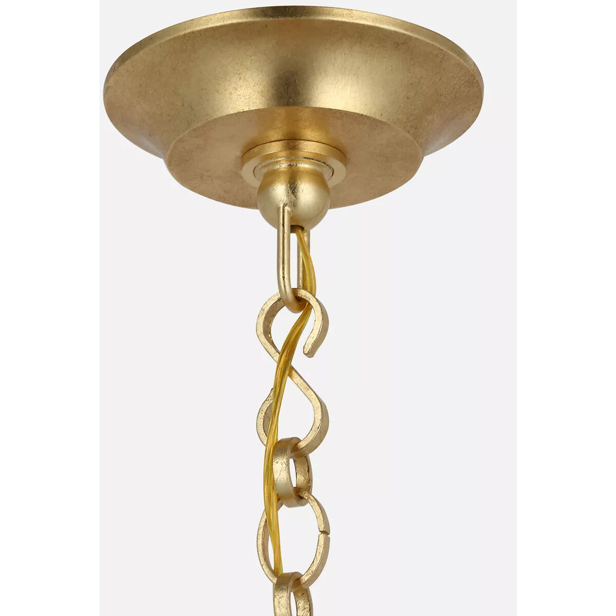 Julie Neill Farfalle LED 29.25 inch Gild Basket Chandelier Ceiling Light