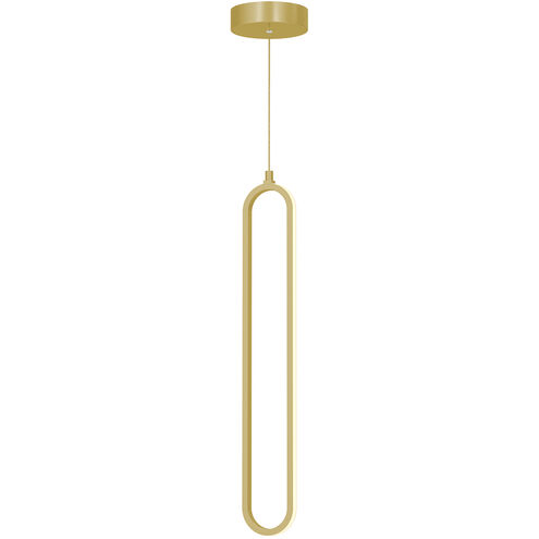 Sienna LED 3.5 inch Gold Pendant Ceiling Light