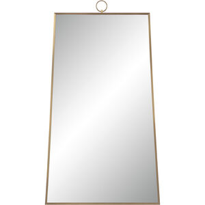 Ariadne 42.5 X 24 inch Burnished Brass Wall Mirror