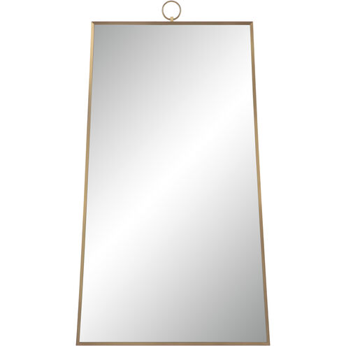 Ariadne 42.5 X 24 inch Burnished Brass Wall Mirror