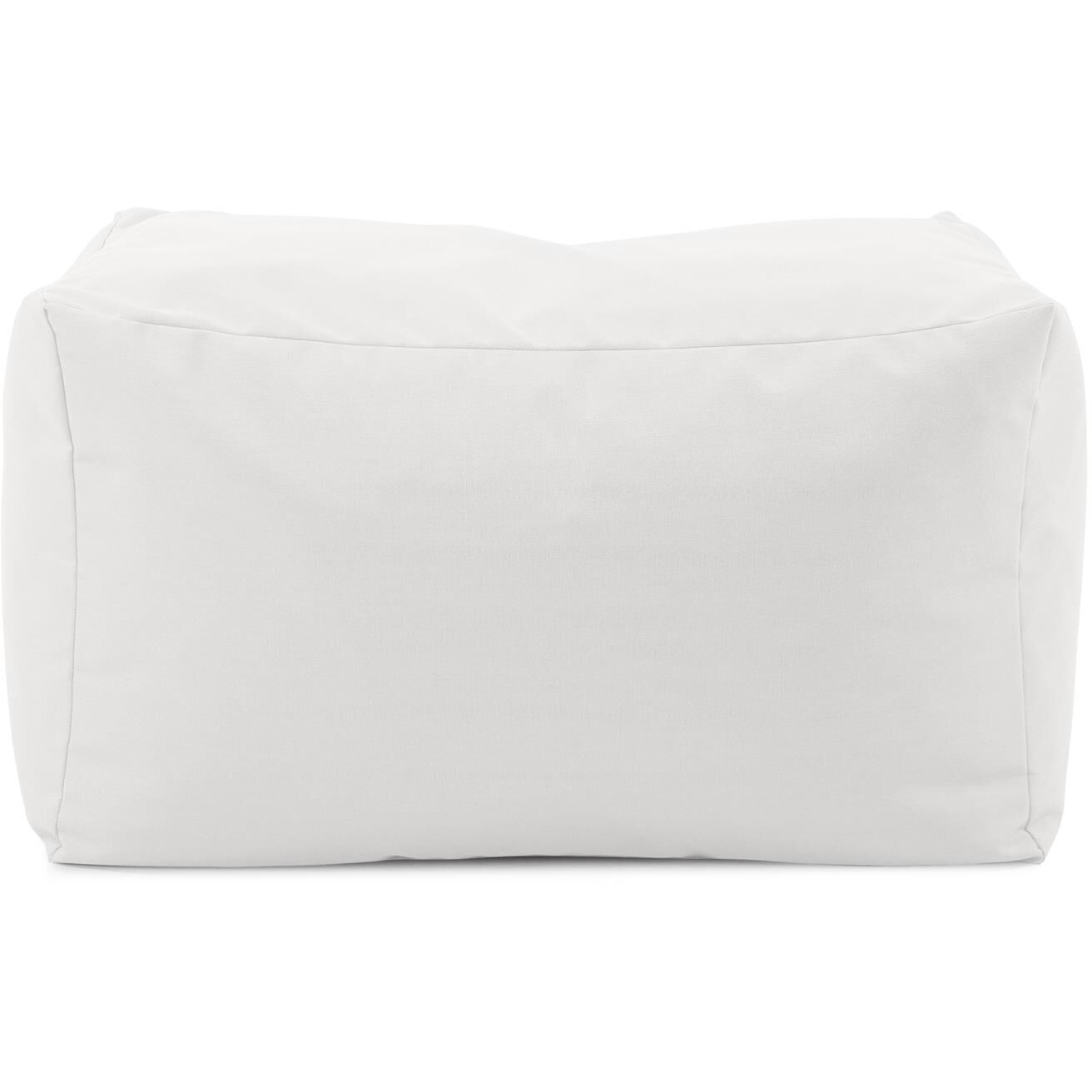 Seascape 18.25 inch Natural Outdoor Pouf Bench