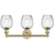 Salina 3 Light 23 inch Brushed Brass Bath Vanity Light Wall Light