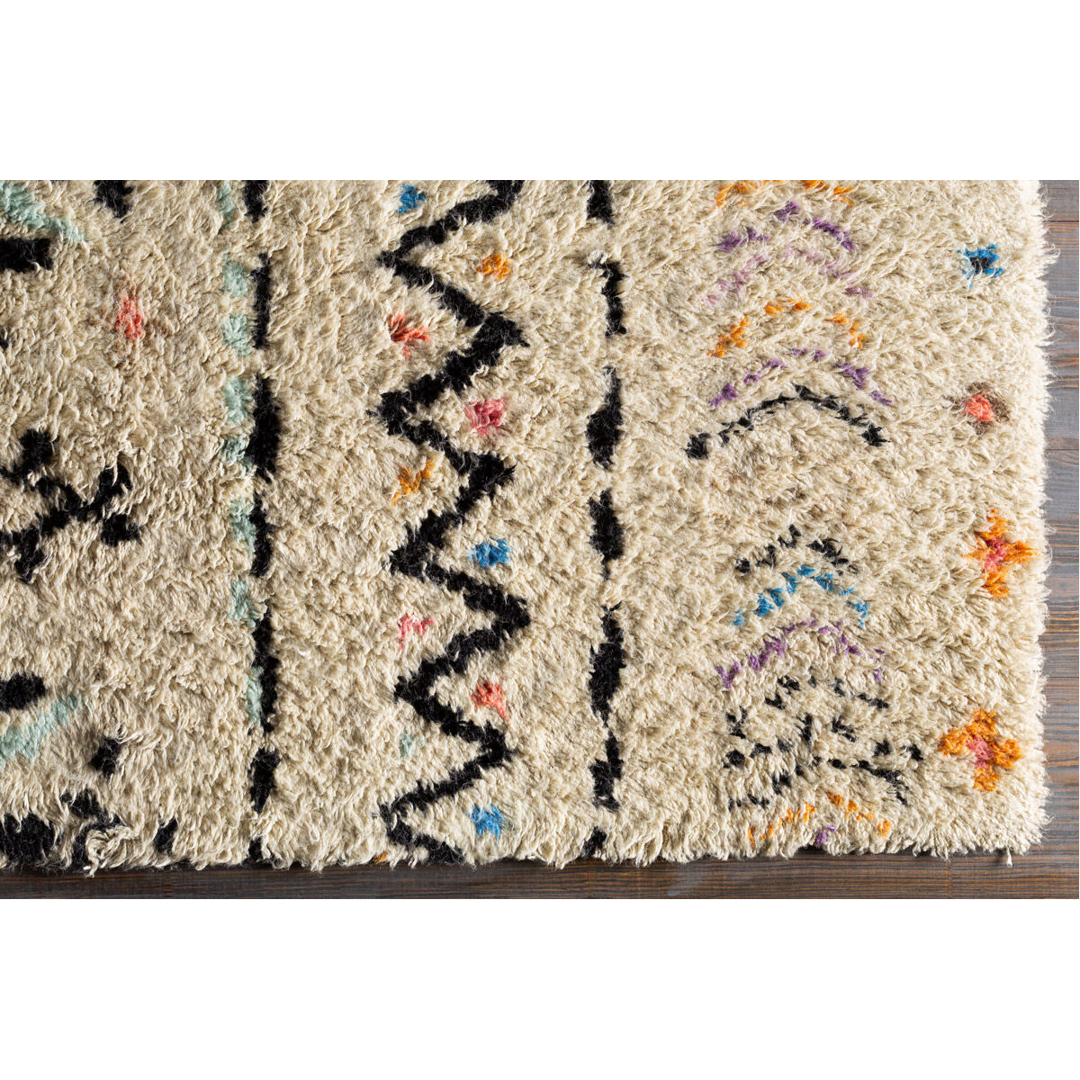 Riad 120 X 96 inch Ivory Rug in 8 x 10, Rectangle