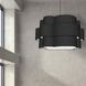 Phlox 4 Light 28 inch Matte Black with Black Chandelier Ceiling Light